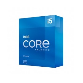 Procesador Intel Core i5 11600KF, 6 Cores, 12 Threads, 12MB, 3.90Ghz/4.90Ghz, Socket 1200, Intel 11th Generación