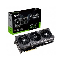 Tarjeta de video Nvidia Asus TUF Gaming GeForce RTX 4070 12GB GDDR6X OC Edition, Nvidia DLSS 3, Aura Sync - TUF-RTX4070-O12G-GA