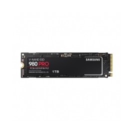 Unidad de Estado Solido SSD NVMe M.2 Samsung 980 Pro, 1TB, 7,000/5,000 MB/s, PCI Express 4.0 - MZ-V8P1T0B/AM