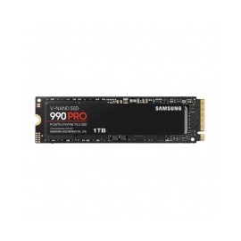 Unidad de Estado Solido SSD NVMe M.2 Samsung 990 Pro, 1TB, 7,450/6,900 MB/s, PCIe 4.0 - MZ-V9P1T0B/AM