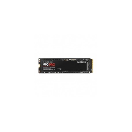 Unidad de Estado Solido SSD NVMe M.2 Samsung 990 Pro, 1TB, 7,450/6,900 MB/s, PCIe 4.0 - MZ-V9P1T0B/AM