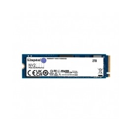 Unidad de Estado Solido SSD NVMe M.2 Kingston NV2 2000GB, 3500/2800 Mb/s, PCI Express 4.0 - SNV2S/2000G