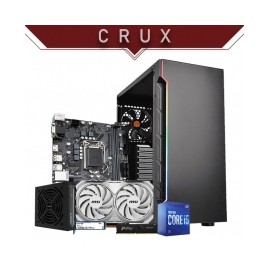 PC Gamer Crux | Intel Core i5 10400F | 16GB 3200Mhz | RTX 4060 | 500GB SSD NVMe M.2