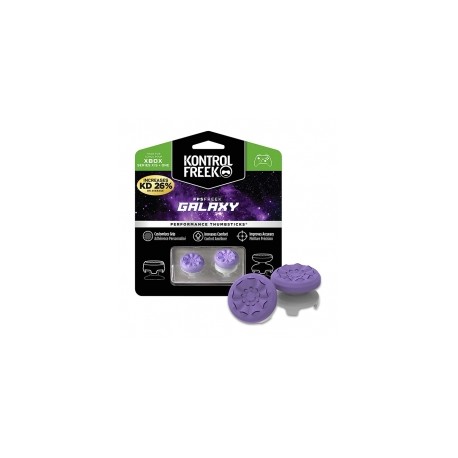 KontrolFreek FPS Freek Galaxy para Xbox Series X/S | Performance Thumbsticks | 2 Alturas elevadas, Cóncavo | Morado