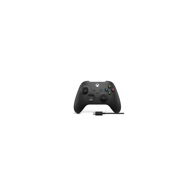 Control Inalámbrico Xbox Carbon Black Cable Usb C Xbox Series X S